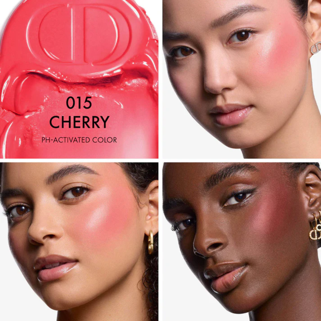 Dior Rosy Glow Luxe – pH-Activated Color Stick Collection | Dewy Glow, 12-Hour Wear & Hydrating Cheek & Lip Balm