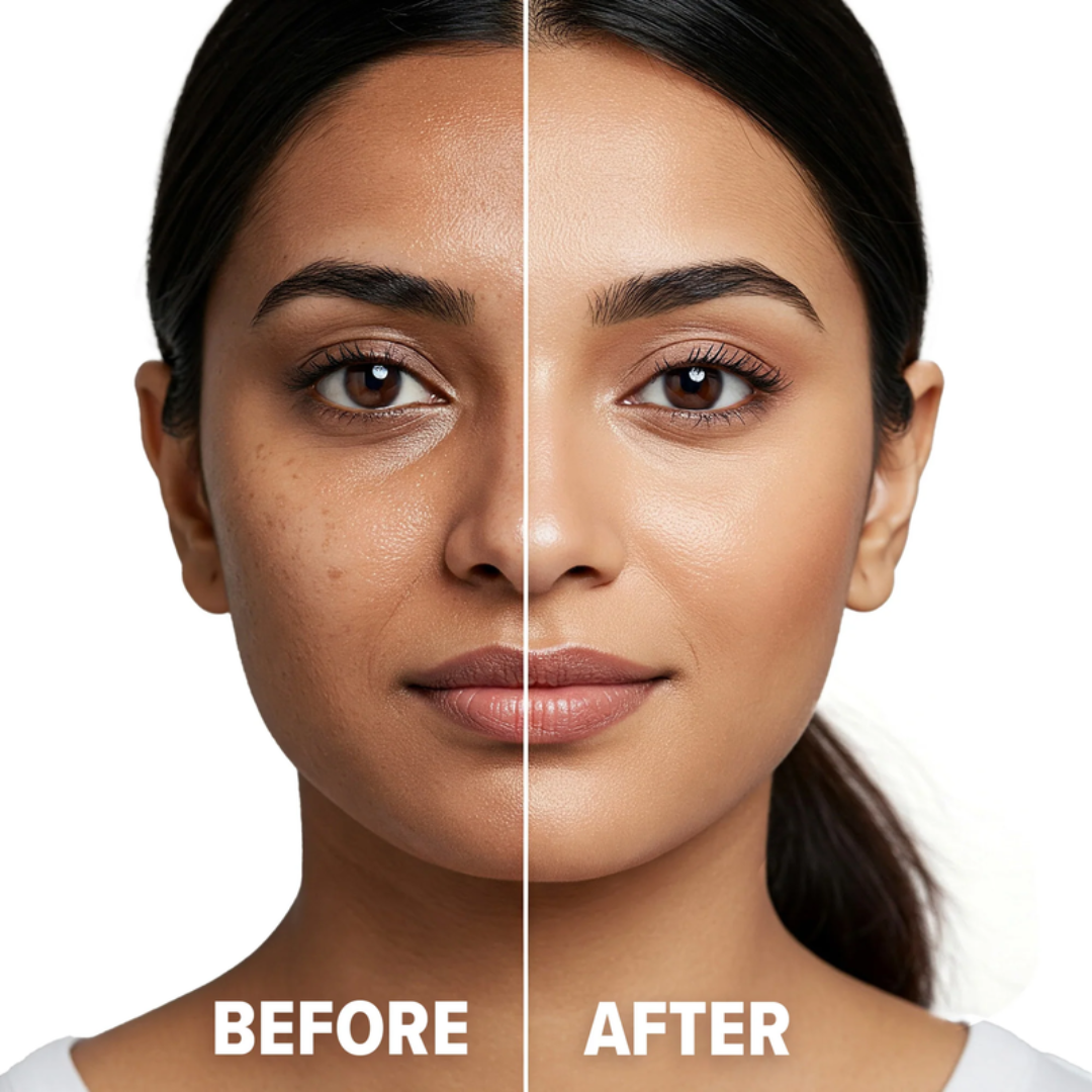 Dumy Luu High Coverage Liquid Foundation – Flawless Skin, All Day – Weightless Coverage, Airbrushed Finish – Natural Matte Glow – Buildable Coverage, Long Wear – FREE Stippling Brush