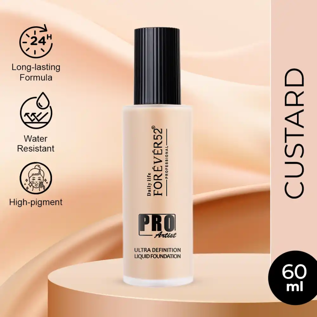 Daily Life FOREVER52 Pro Glow & Blend Beauty Set – Serum-Primer + Foundation + FREE Beauty Blender