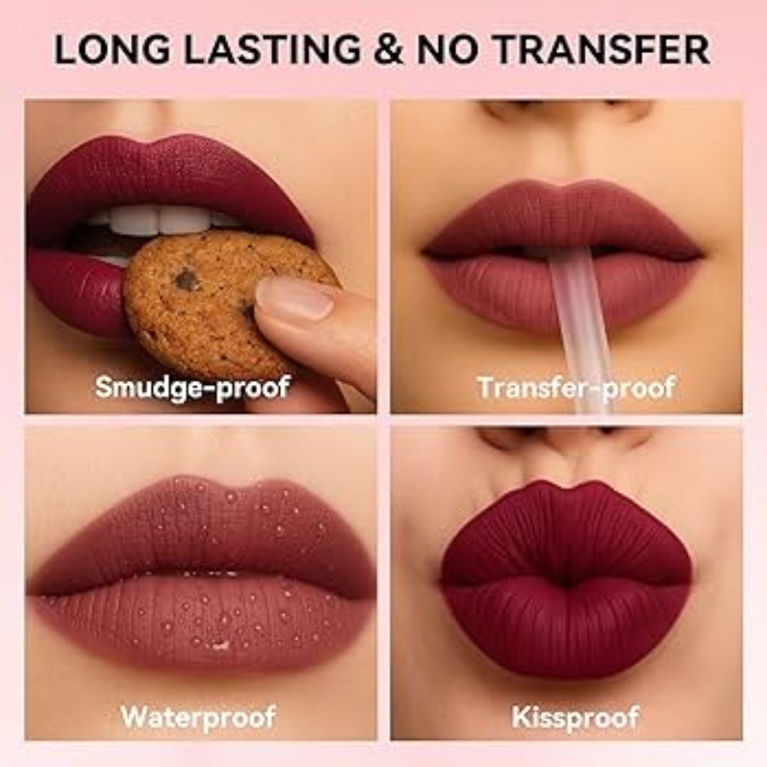 Fenty Icon Velvet Liquid Lipstick – Pack of 3 | Longwear, Transfer-Proof Matte Lipstick