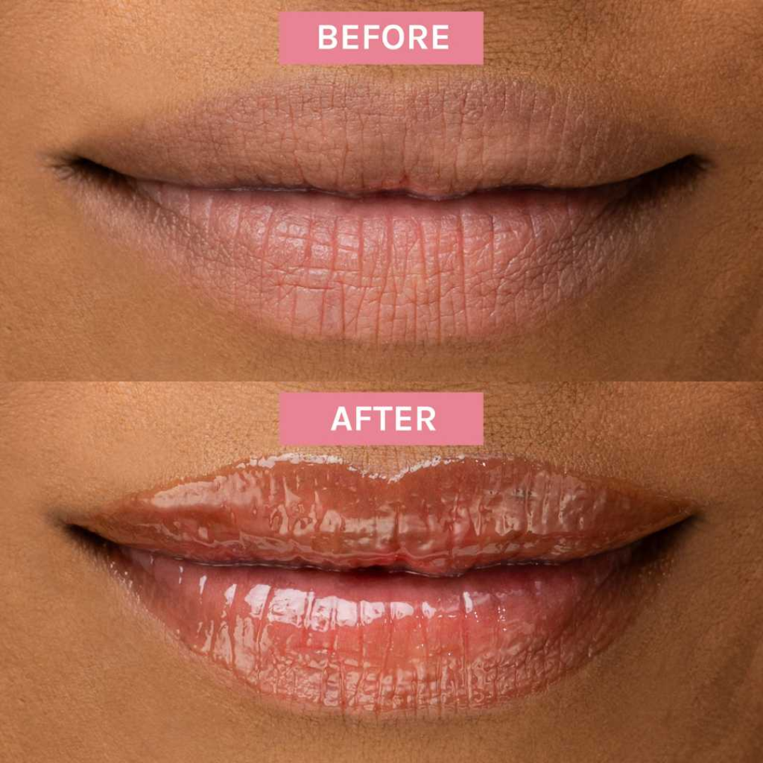 Gisou Honey Infused Revitalizing Lip Oil | Hydrating, Plumping & High-Shine Lip Treatment with Mirsalehi Honey (Pack of 3)