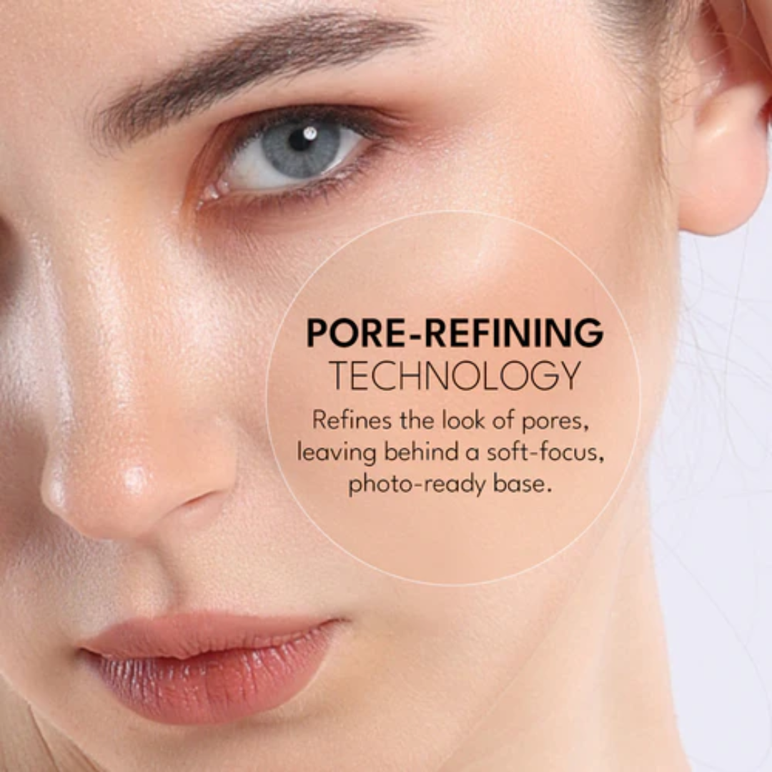 FLICKA Silk Touch & Blend & Shine Face Perfection Duo | Hydrating Primer + SPF Foundation