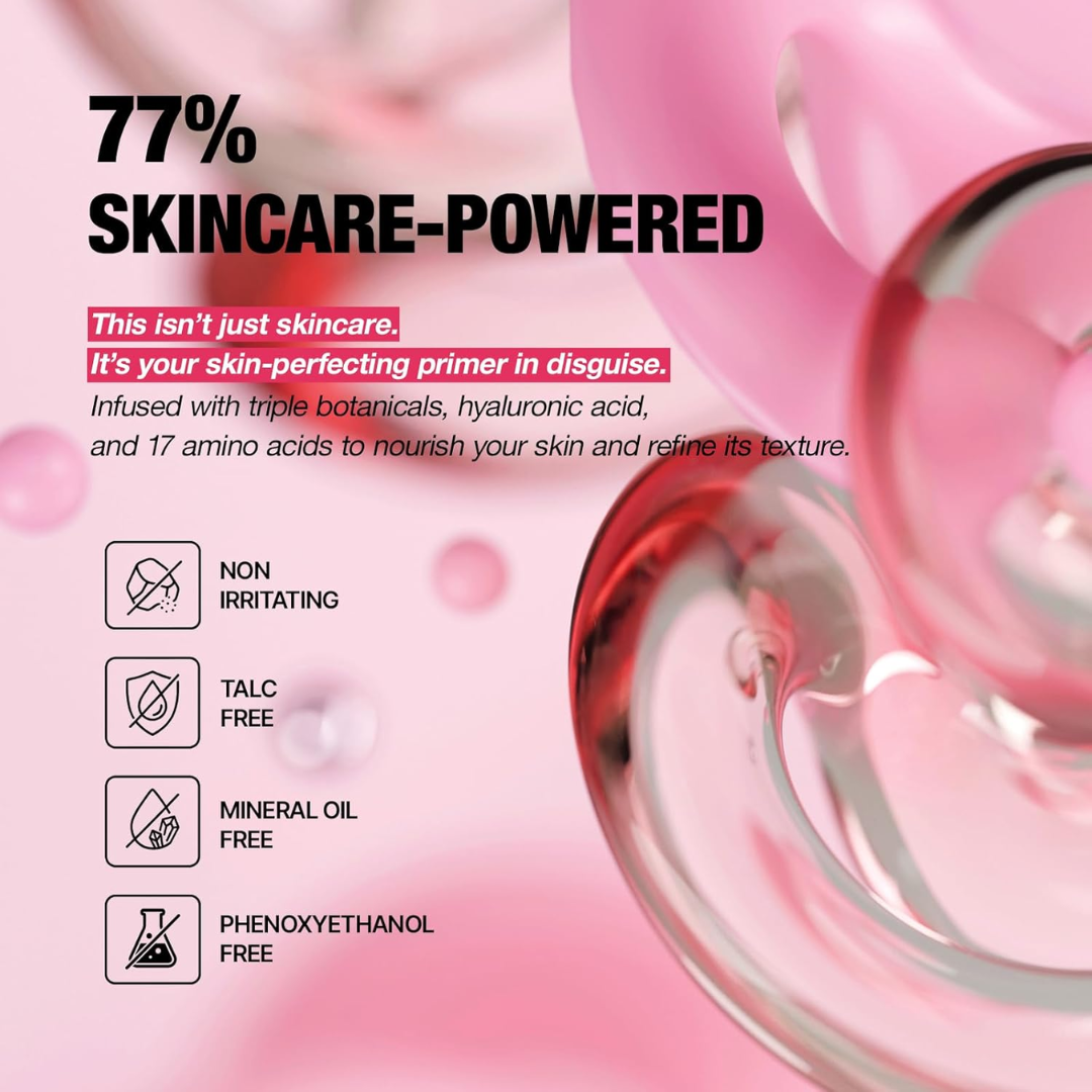 T Fit Hydrate Vanish Art Primer – Dewy Skin-Finish, Pore-Blurring & 12-Hour Hydration -  Best for Flawless Makeup Base