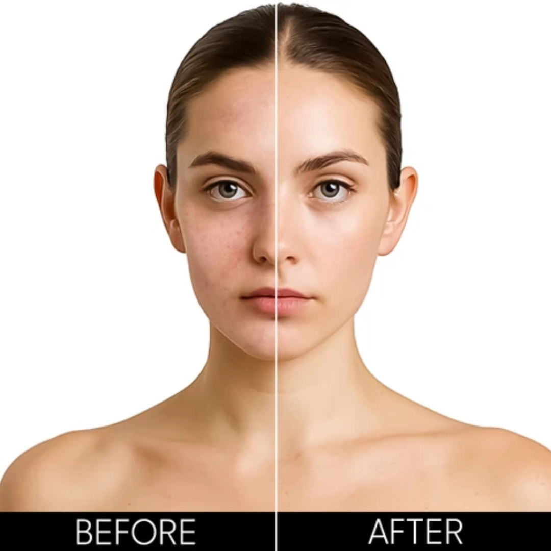 FLICKA Silk Touch & Blend & Shine Face Perfection Duo | Hydrating Primer + SPF Foundation