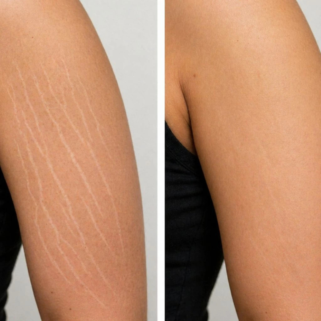Ciara Stretchmarks Treatment Oil – Fade Stretchmarks on Belly & Thighs – With Fish Collagen – Nourish, Repair & Renew – Deeply Hydrates, Improves Elasticity – Safe for Sensitive Skin