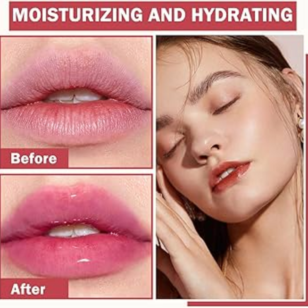 MCNY Dewy Water Glow Lip Tint – Hydrating, Long-Lasting & Crystal Glossy Finish