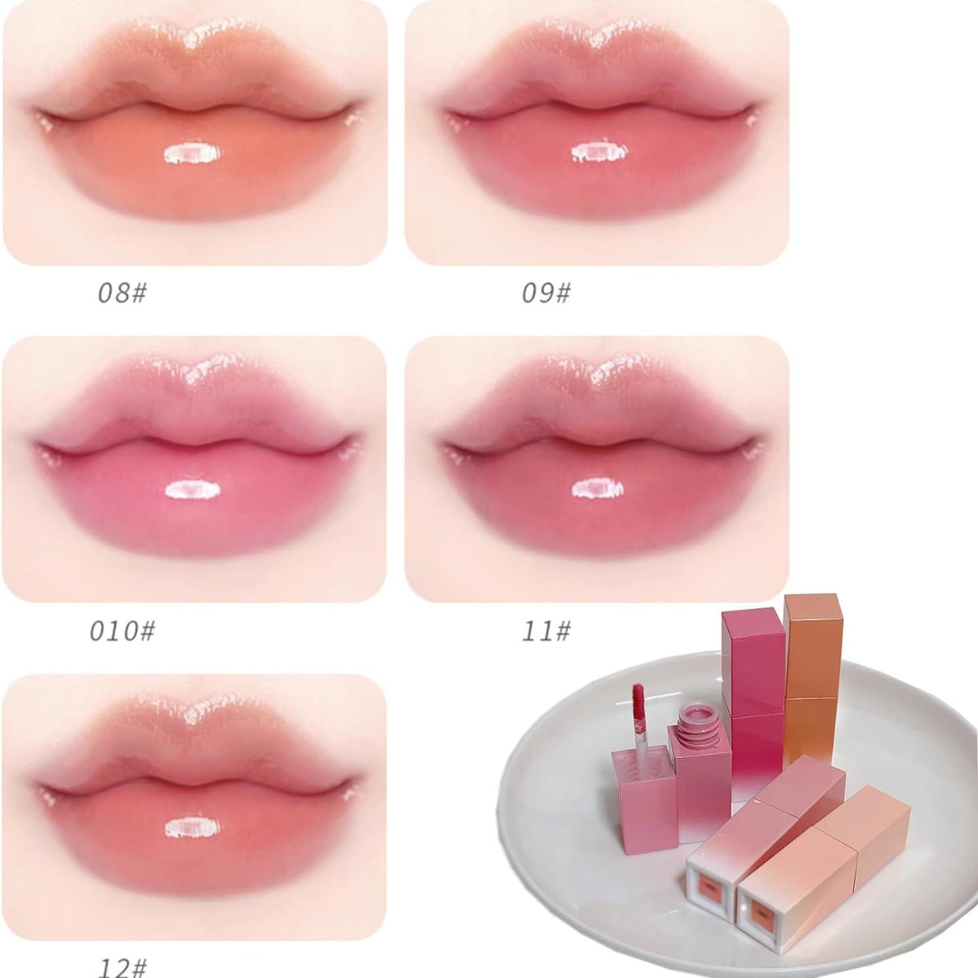 MCNY Dewy Water Glow Lip Tint – Hydrating, Long-Lasting & Crystal Glossy Finish