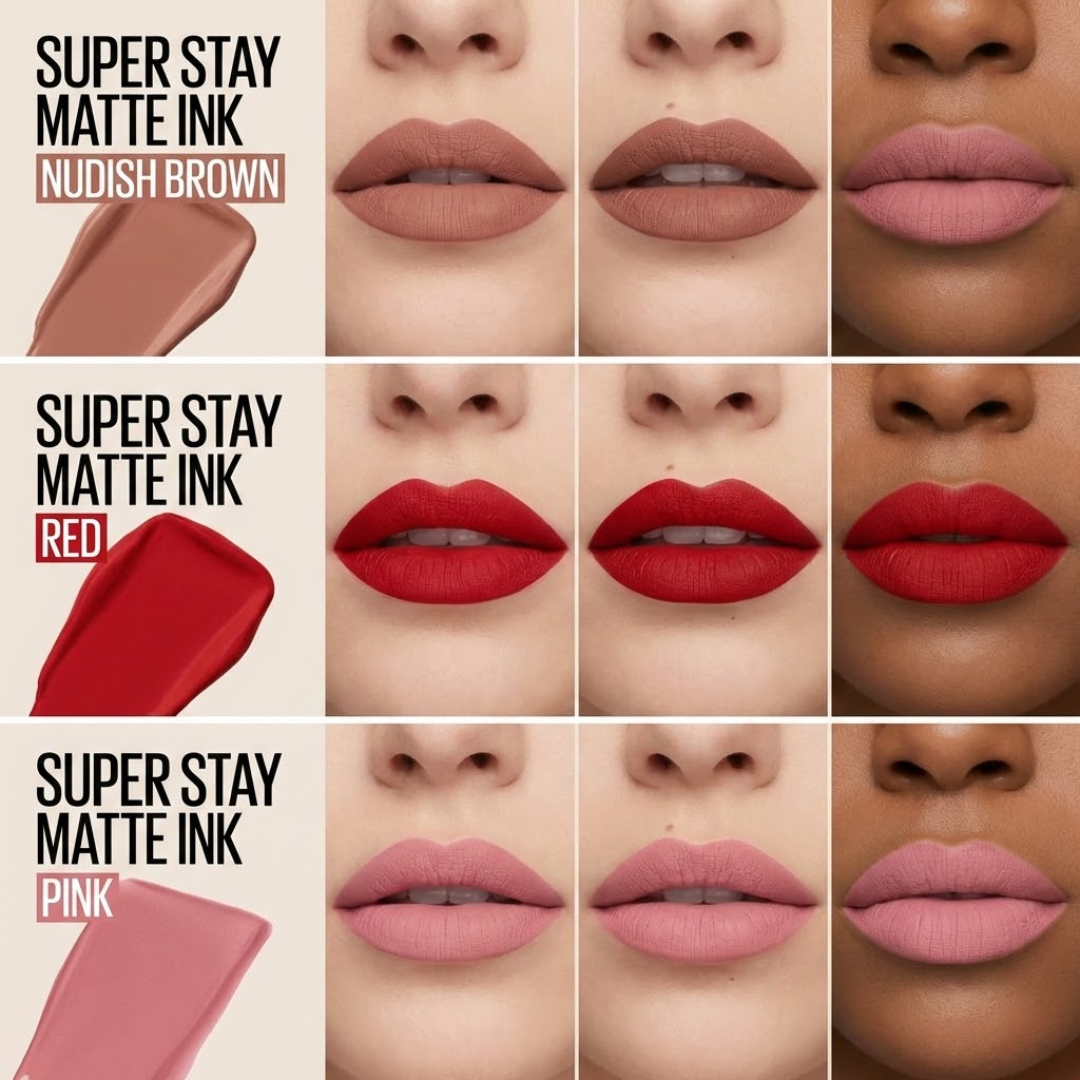 Fenty Icon Velvet Liquid Lipstick – Pack of 3 | Longwear, Transfer-Proof Matte Lipstick