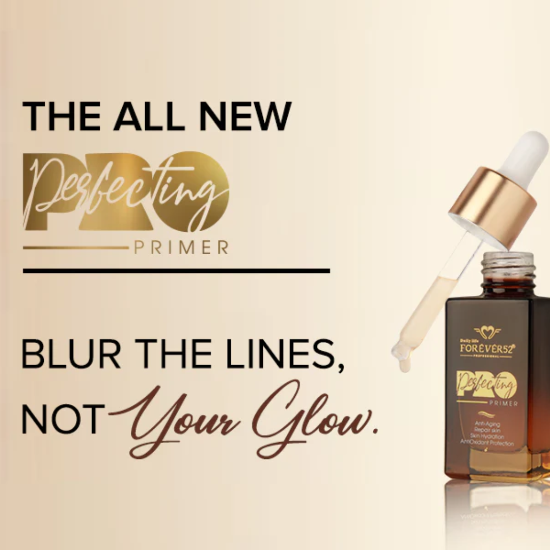 Daily Life FOREVER52 Pro Glow & Blend Beauty Set – Serum-Primer + Foundation + FREE Beauty Blender