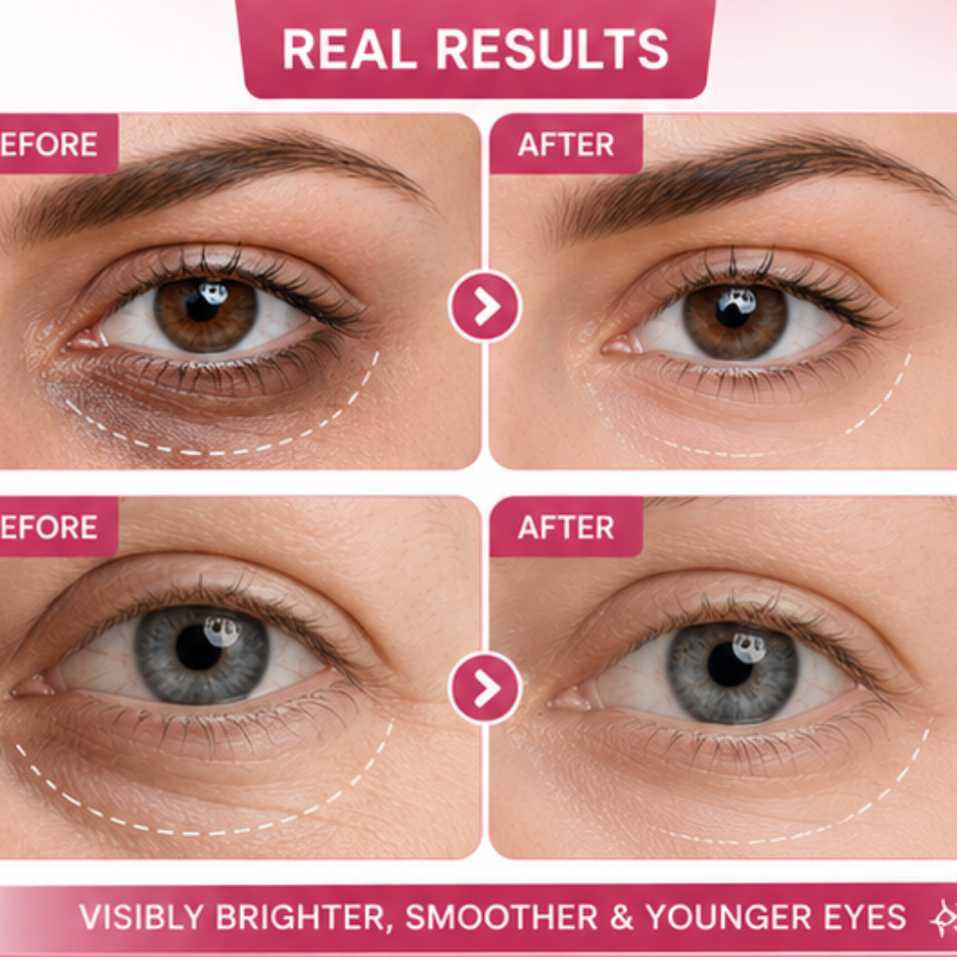 Naturalize Hyaluron Eye Roll-On – Anti-Puffiness & Dark Circles – Brighter, Smoother & Younger Eyes – With Hyaluronic Acid & Cooling Metal Roller – Reduces Dark Circles, Puffiness & Fine Lines