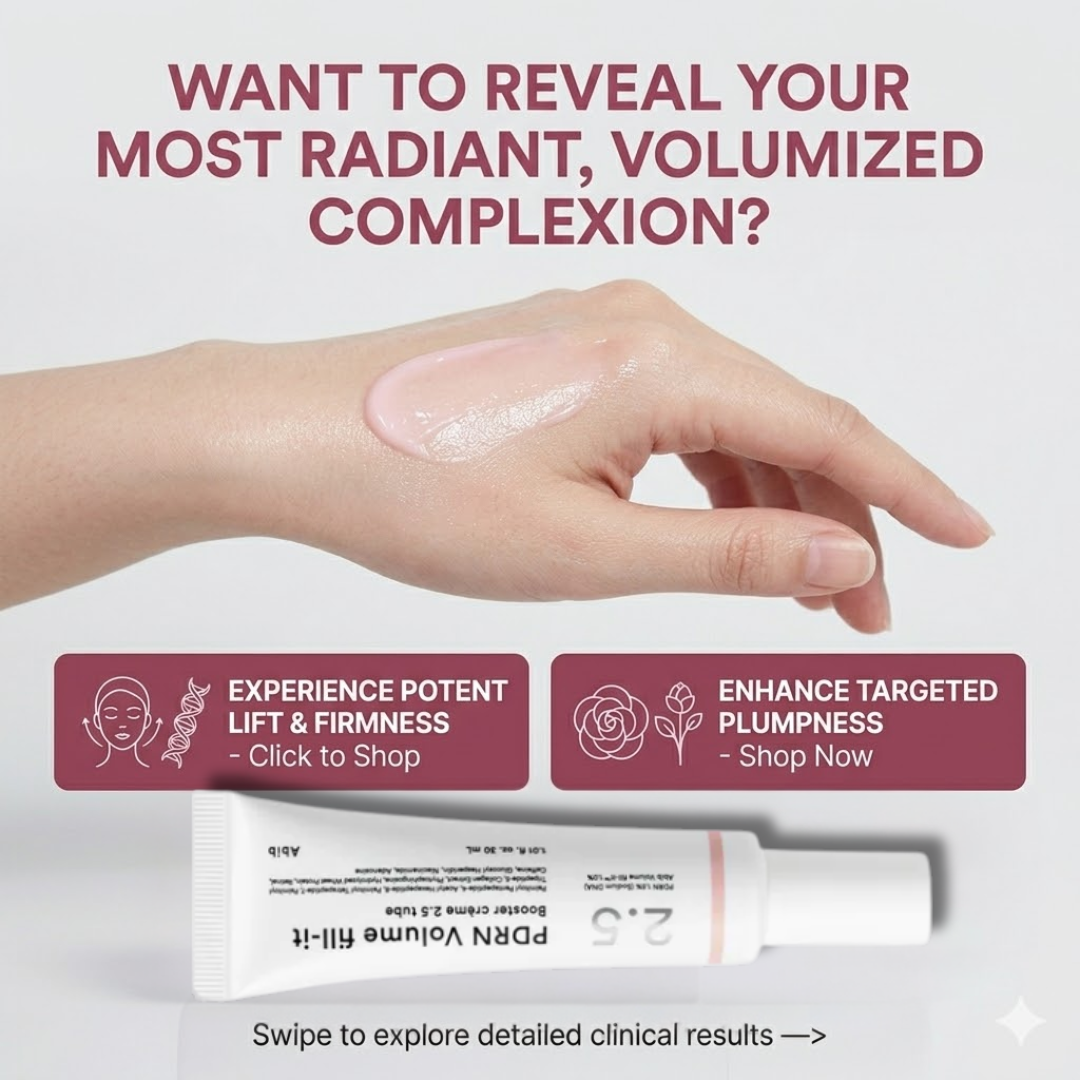 PDRN Volume Booster Cream | 15,000ppm PDRN + Retinal + Peptides | Wrinkle Repair, Skin Firming & Youthful Volume